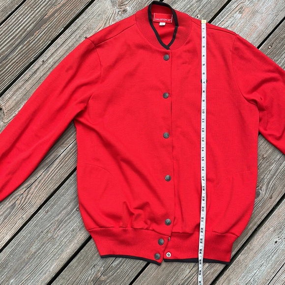 Halston III vintage sweater jacket M - Picture 10 of 11